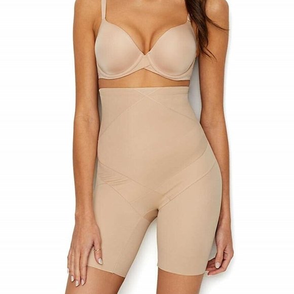 Miraclesuit Instant Tummy Tuck Hi-Waist Thigh Slimmer Nude - 2419